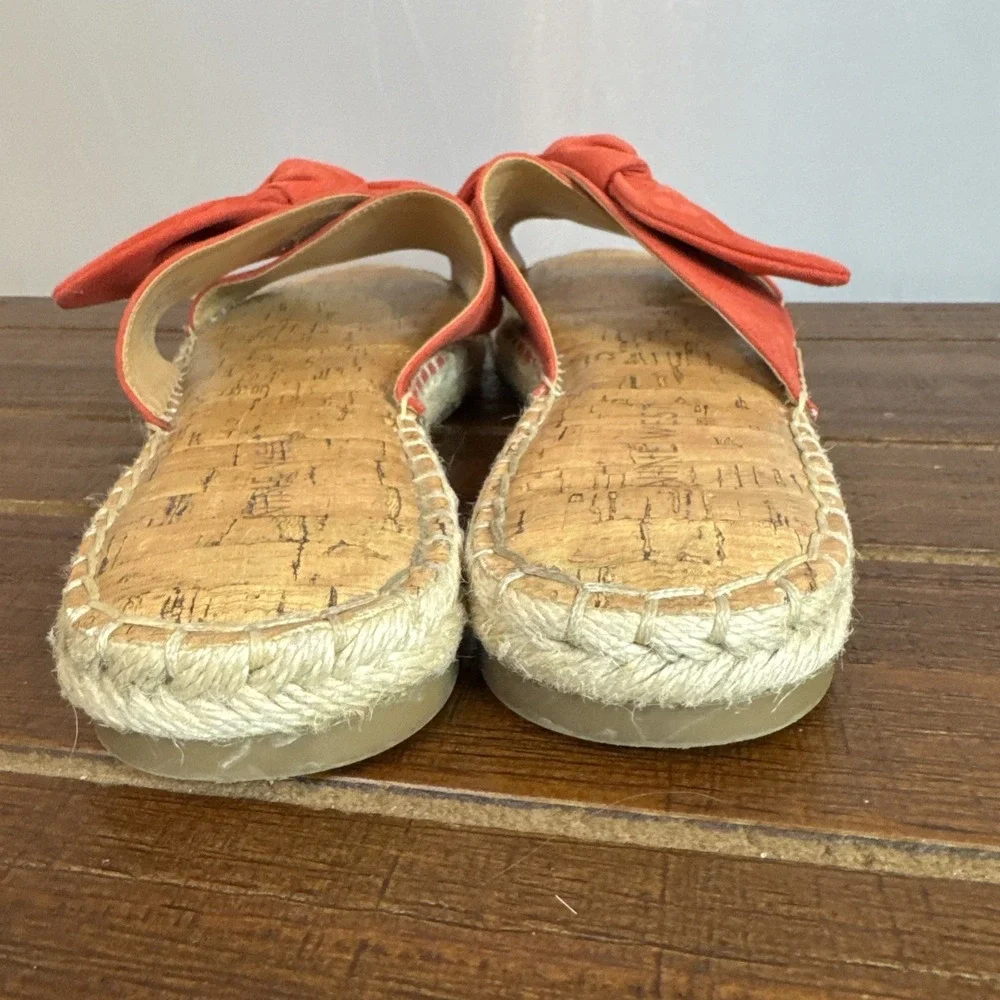 Nine West‎ Bellah Espadrilles Women's Size 7.5 M Red Sandals